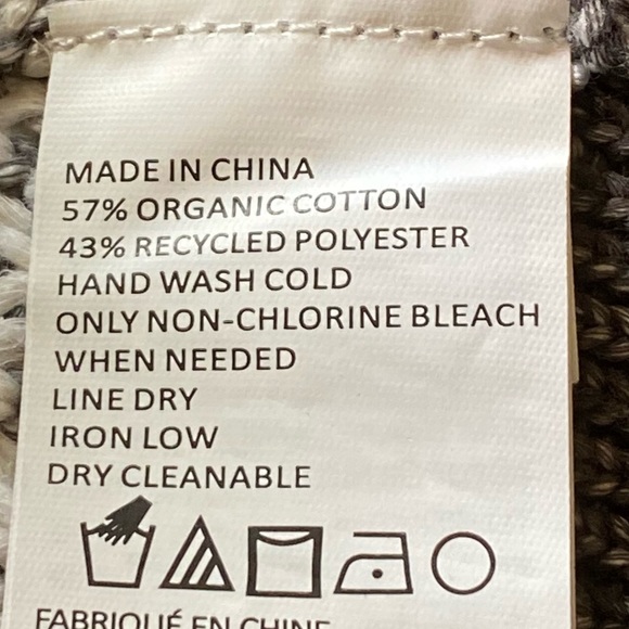 PRANA Abelle Gray Turtleneck Organic Cotton Sweater Tunic Size Small - Picture 8 of 15